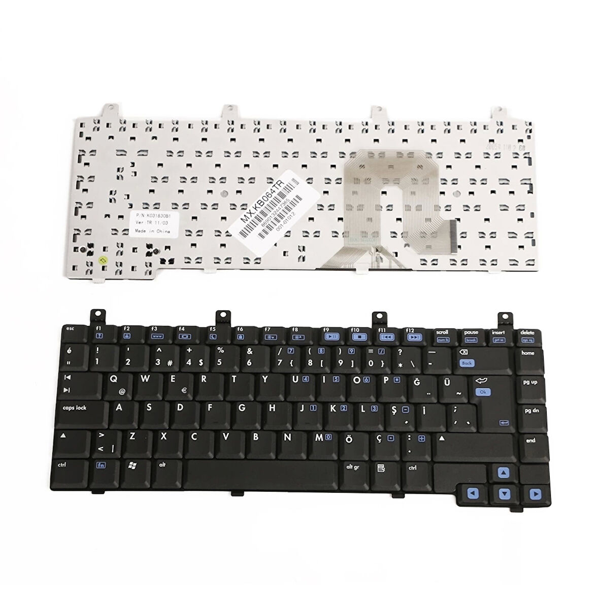 HP Pavilion DV4100 4125 4130 Laptop Klavye Türkçe