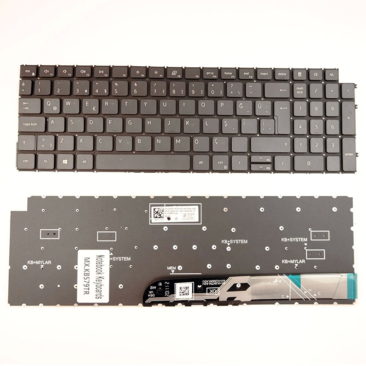 Dell Inspiron 15 5593 Notebook Klavye