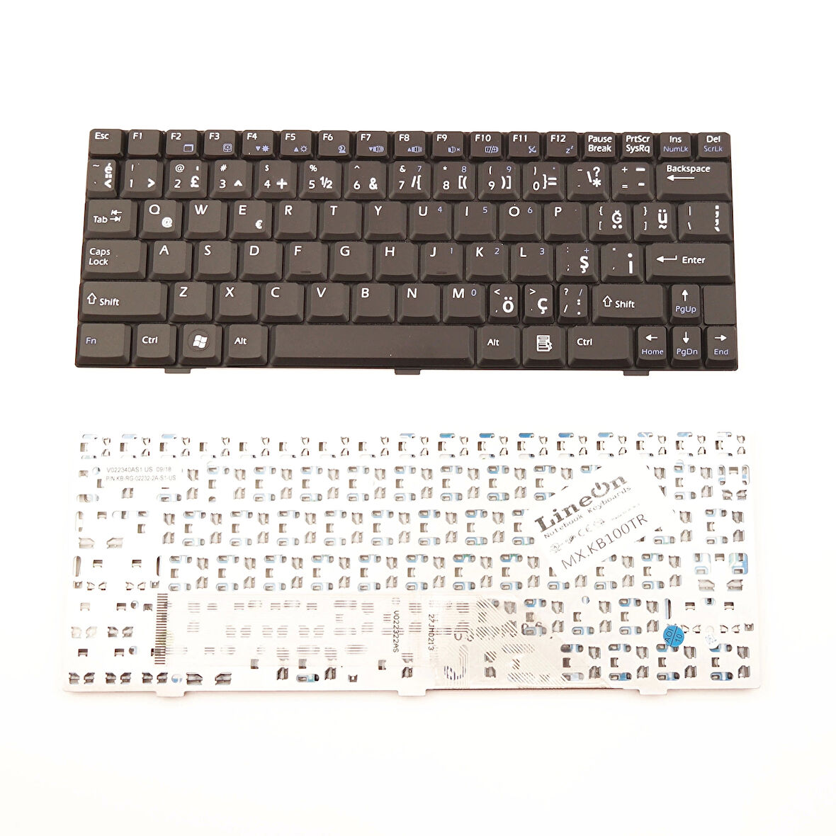 Casper MiniBook CPU-N270 Notebook Klavye