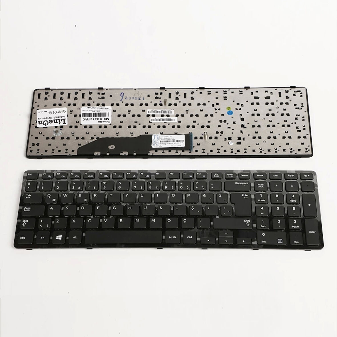 Samsung NP350E7C-S01TR Klavye Siyah Türkçe