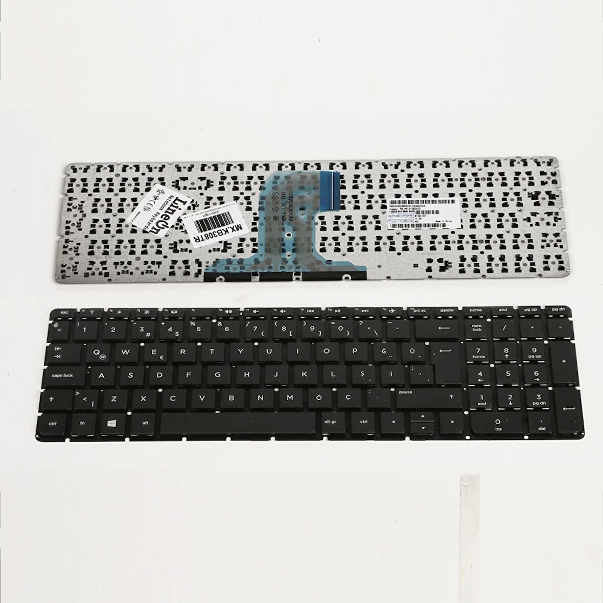 HP 250 G4 255 G4 256 G4 Klavye Siyah Türkçe