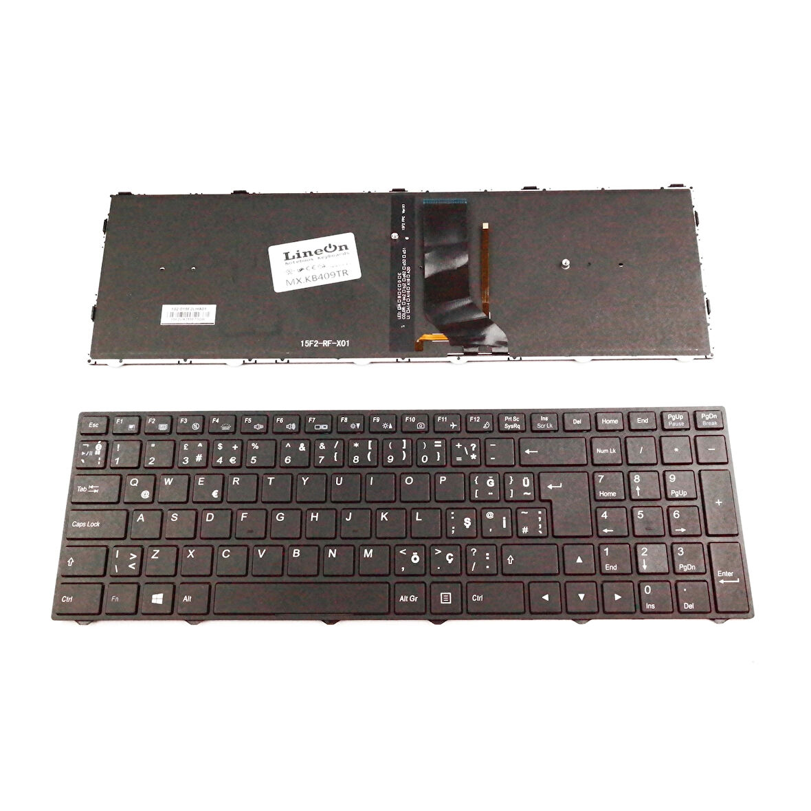 Clevo N250 Klavye Tuş Takımı