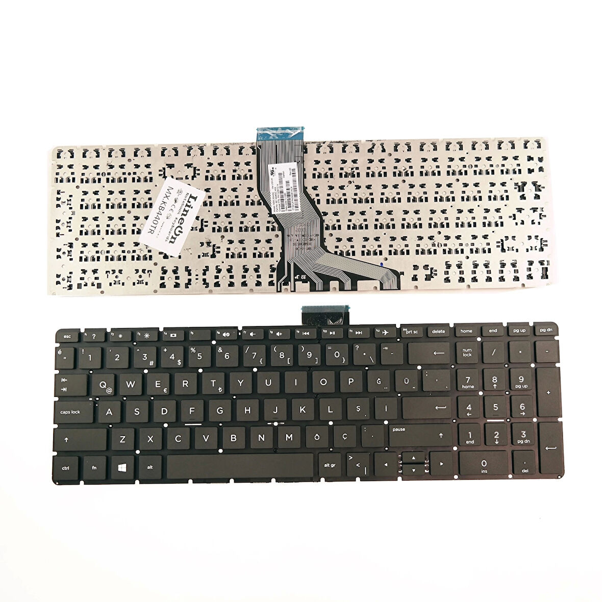 Hp 15-RA011NT Notebook Klavye (Siyah TR)