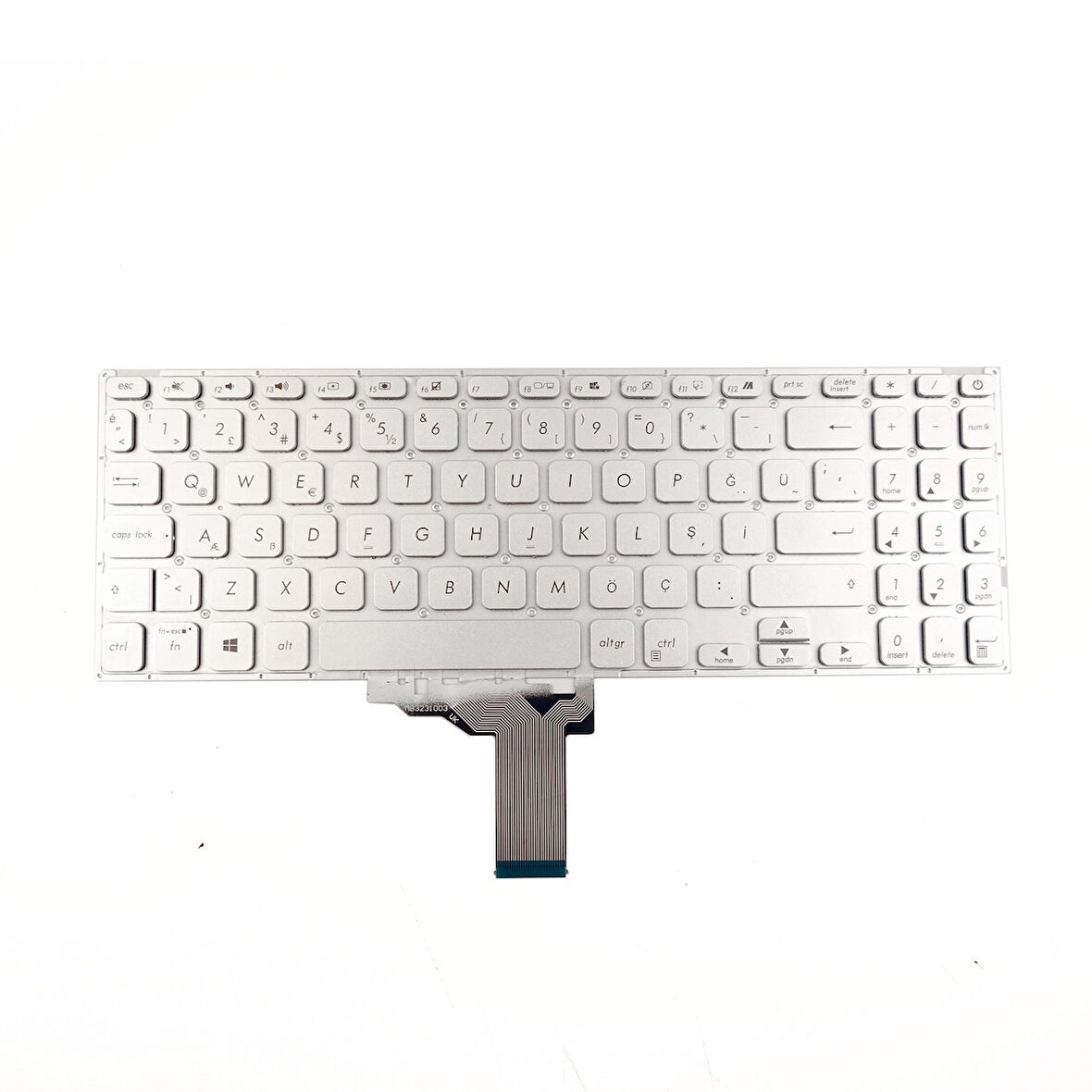 Asus X515D X515DA X515E Notebook Klavye Gri