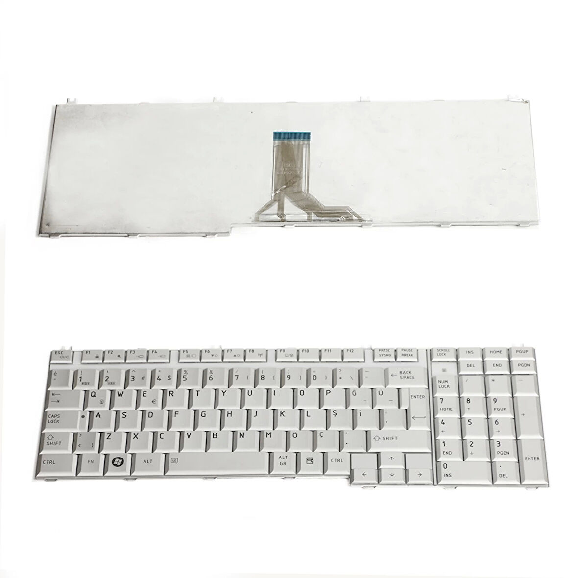 Toshiba Qosmio F60 F750 F755 G55 G50 Klavye Türkçe