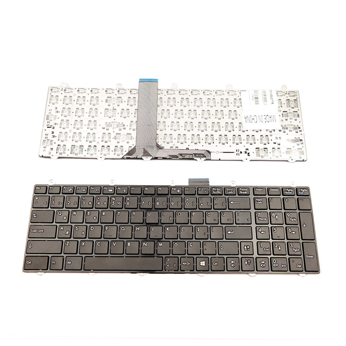 MSI V139922AK1 TR , v139922ck1 Notebook Klavye (Model 2)