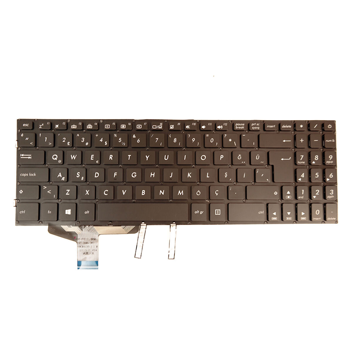 Asus VivoVook N580V N580VD Notebook Klavye Işıklı