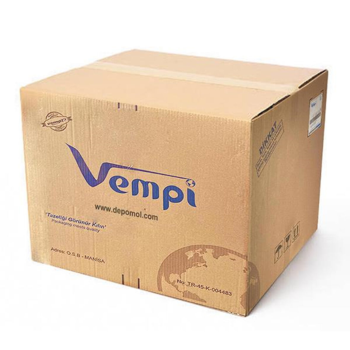 Vempi  Sızdırmaz Kase 1000 cc Yüksek Kapak V45 - 100LÜ 4 PAKET (400 ADET)