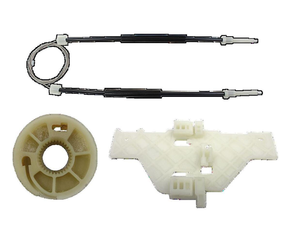 Kayoto Citroen C4 2004-2010 Cam Kriko Tamir Takımı Ön Sol KY24293C