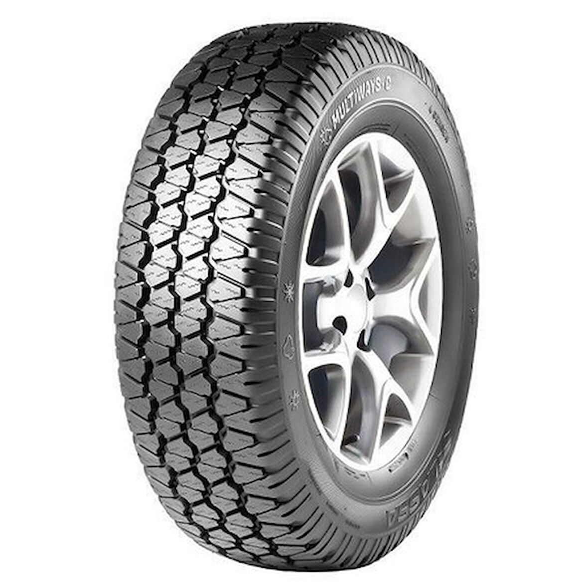 Lassa 285/65R16 C 131R Multıways-C M+S D-B-72 4 Mevsim Hafif Ticari Lastiği (Üretim Yılı: 2025)