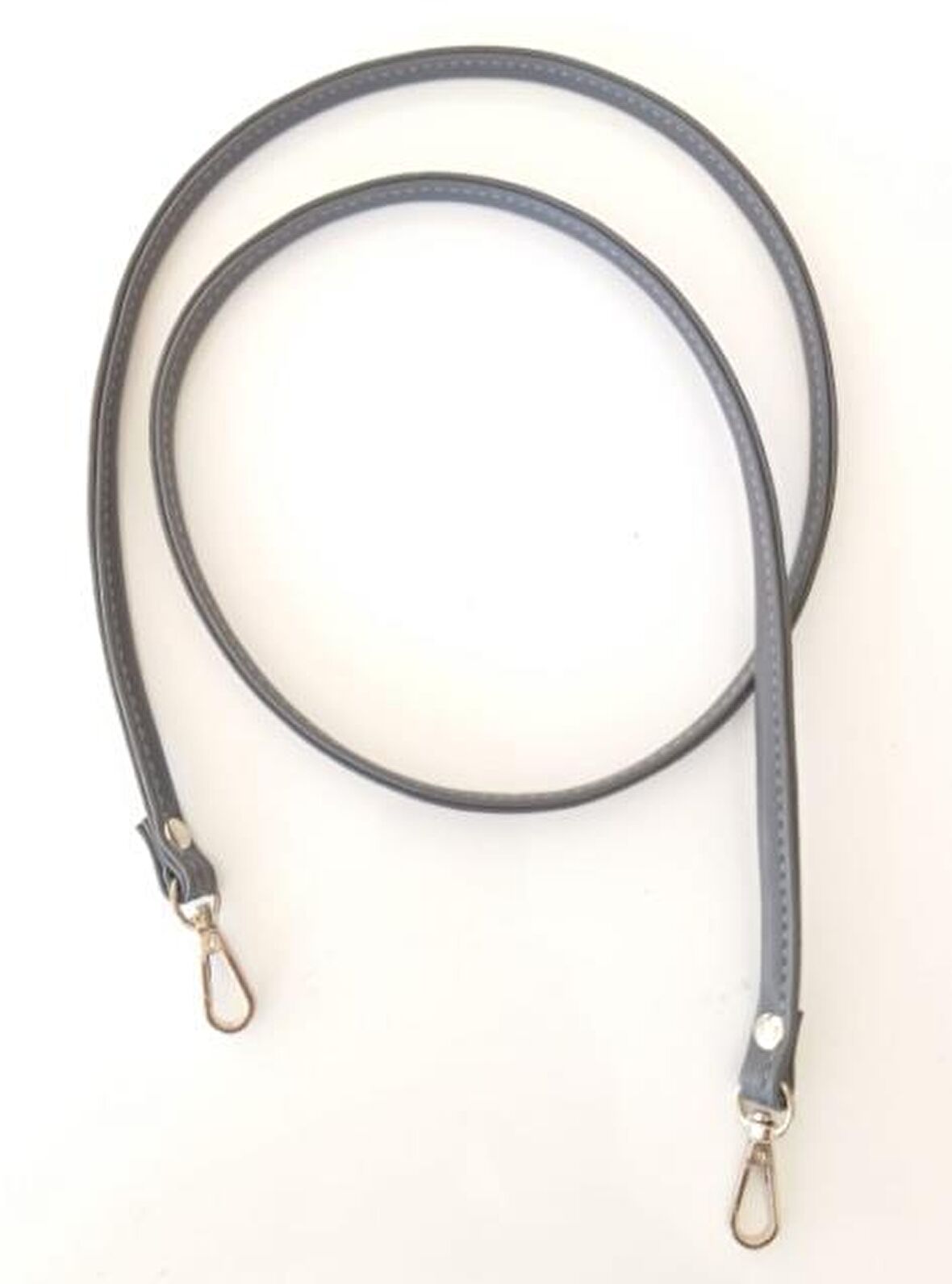 Spagetti Model Çanta Sapı Gri Renk Gümüş Metal