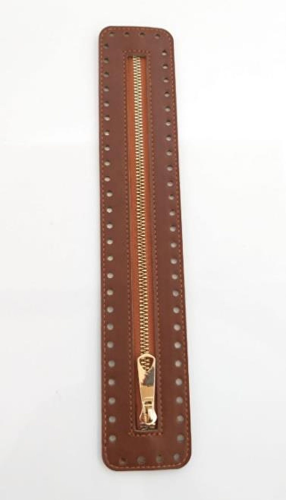 Derili Fermuar Yeni Model Taba 30 cm Light Gold