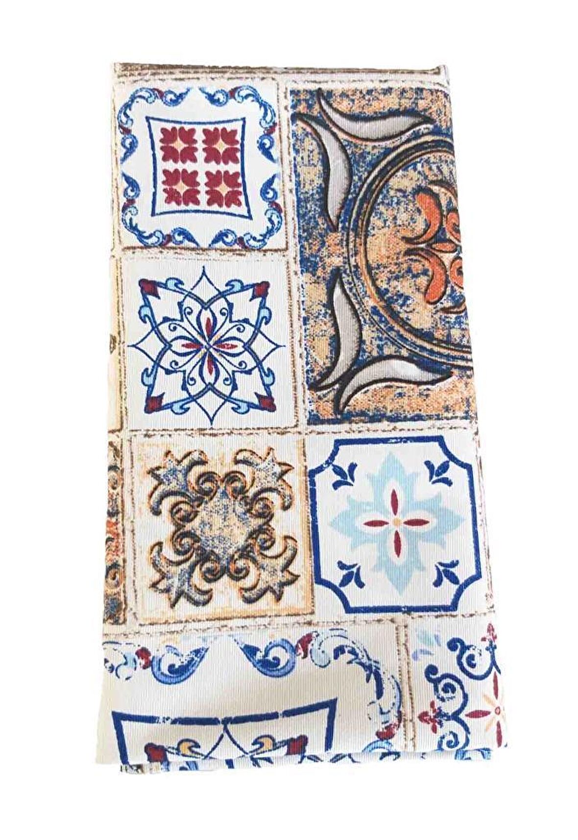 90x50 cm Duck Kumaş Astarlık Kare Desen