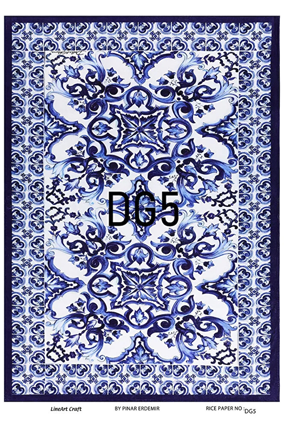 Marka Serisi DG5 Pirinç Dekopaj 30*42 cm