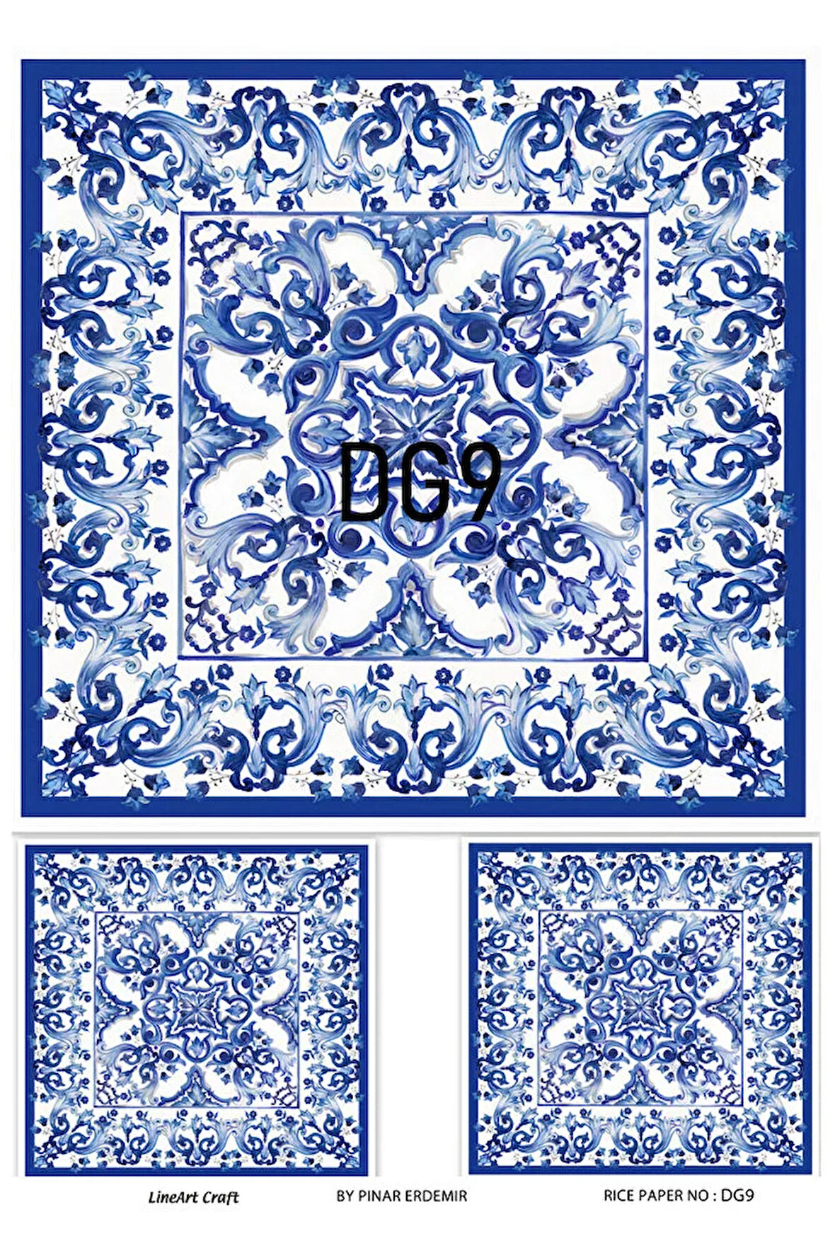 Marka Serisi DG9 Pirinç Dekopaj 30*42 cm