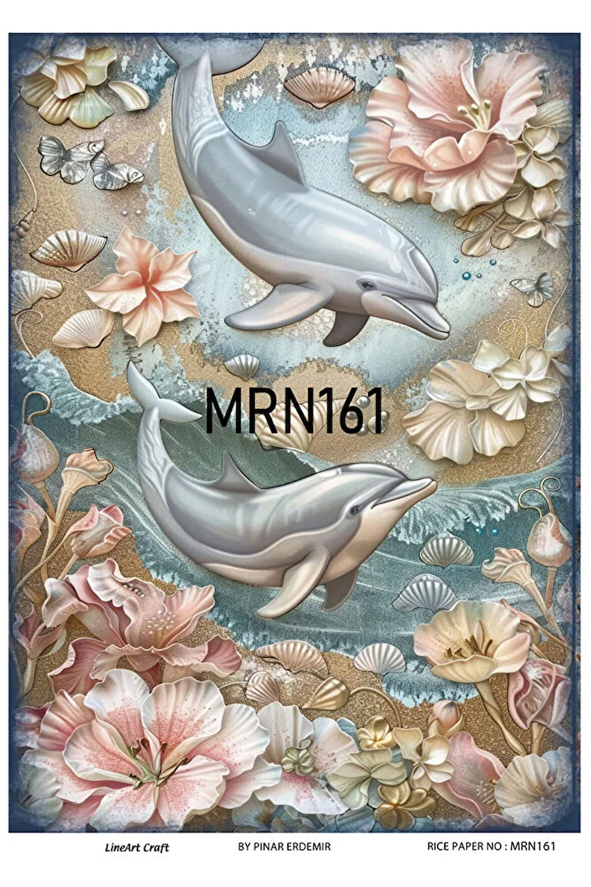 Marine Serisi MRN161 Pirinç Dekopaj 30*42 cm