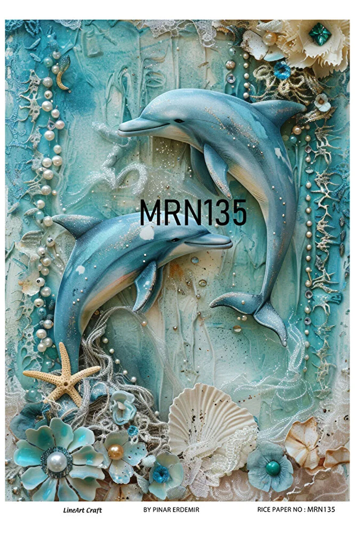 Marine Serisi MRN135 Pirinç Dekopaj 30*42 cm