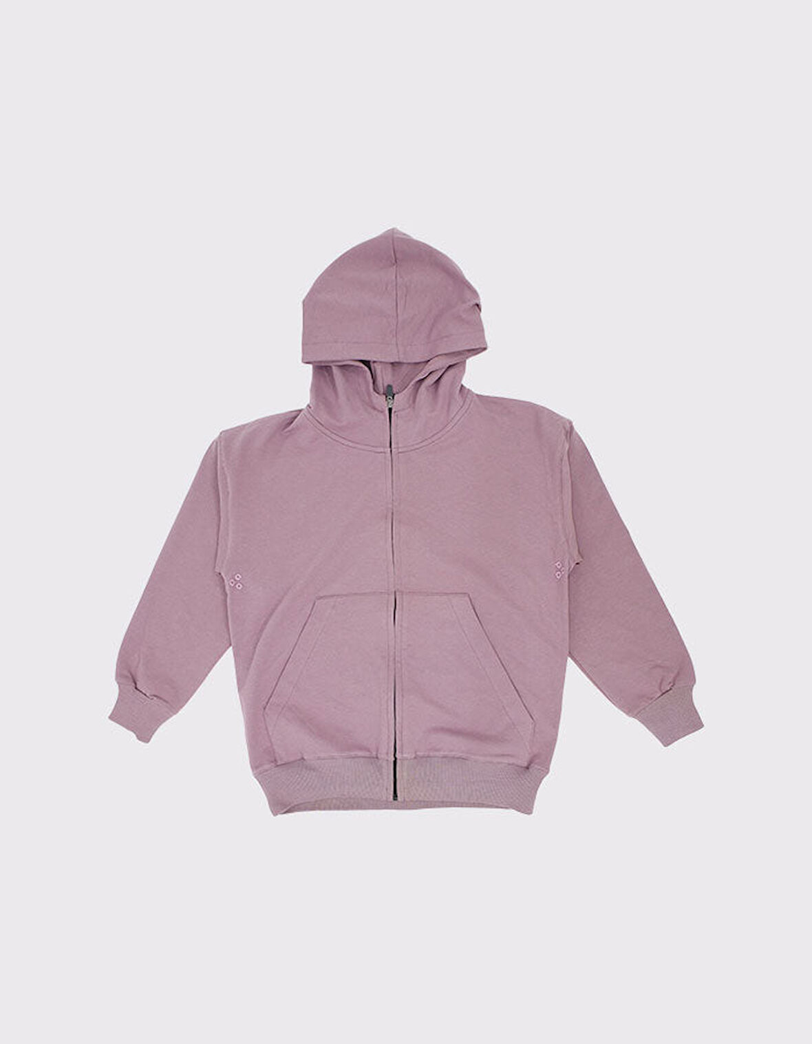 Erkek Çocuk  Genç Kapüşonlu Fermuarlı Sweatshirt