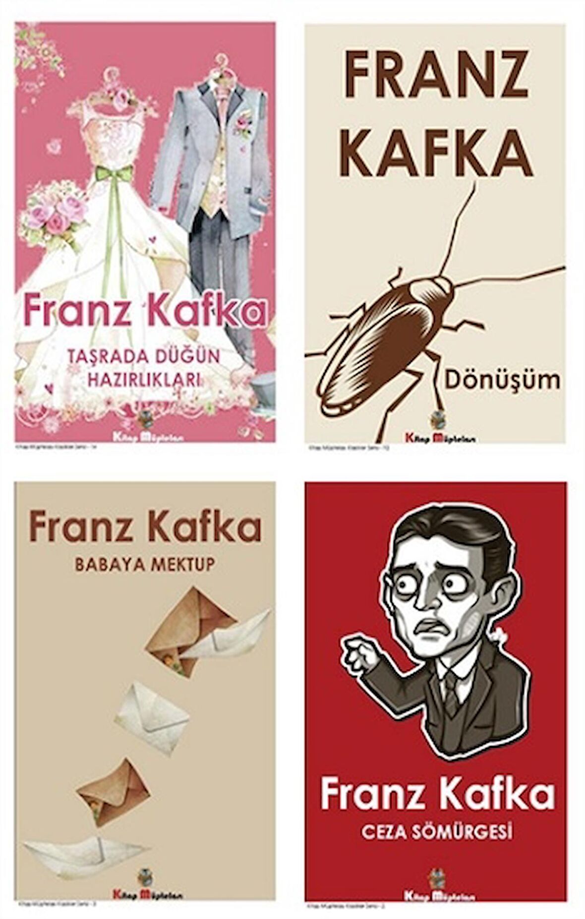 Franz Kafka Kitap Seti (4 Kitap)