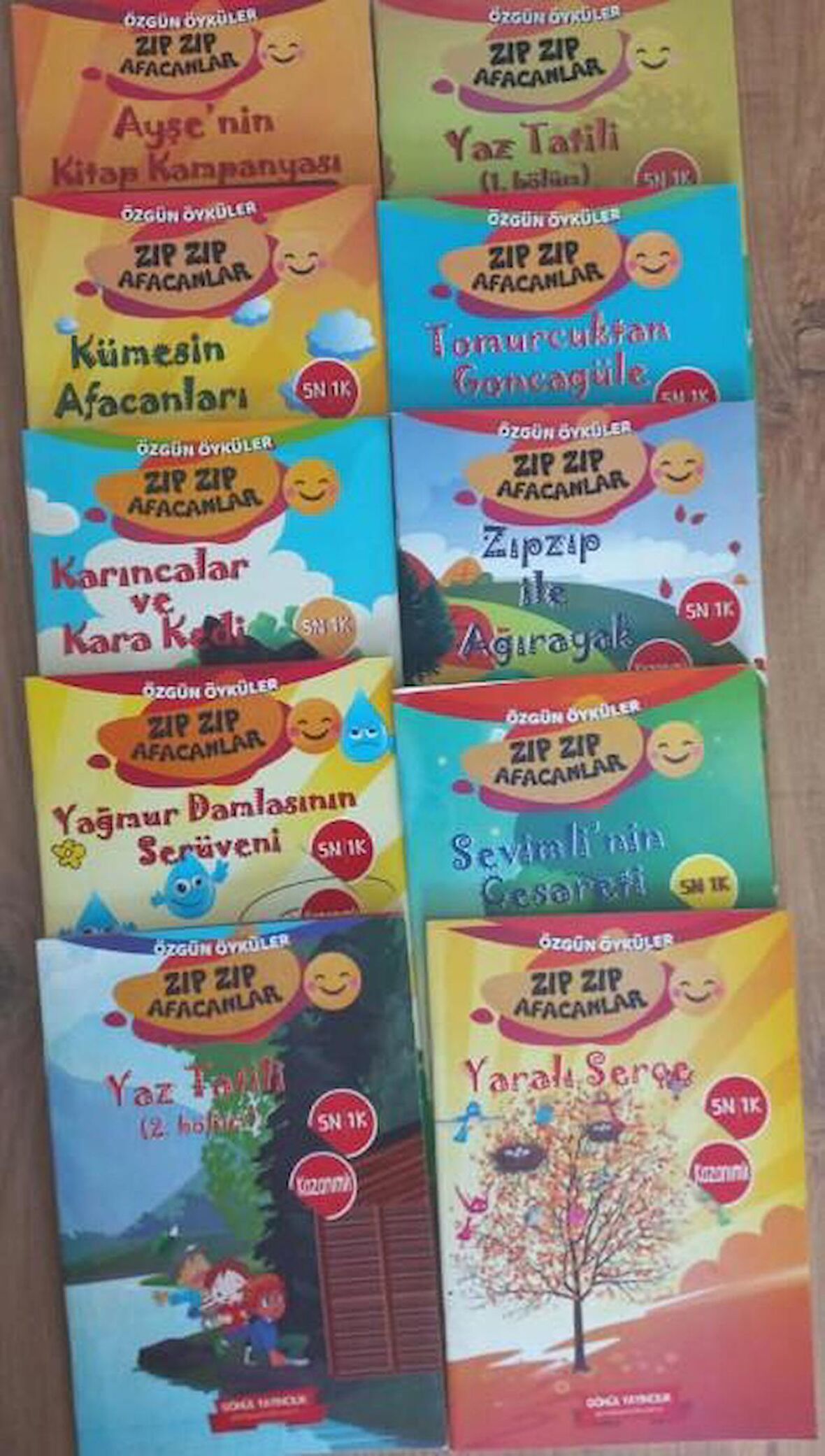Özgün Öyküler Zıp Zıp Afacanlar 10 Kitap Takım