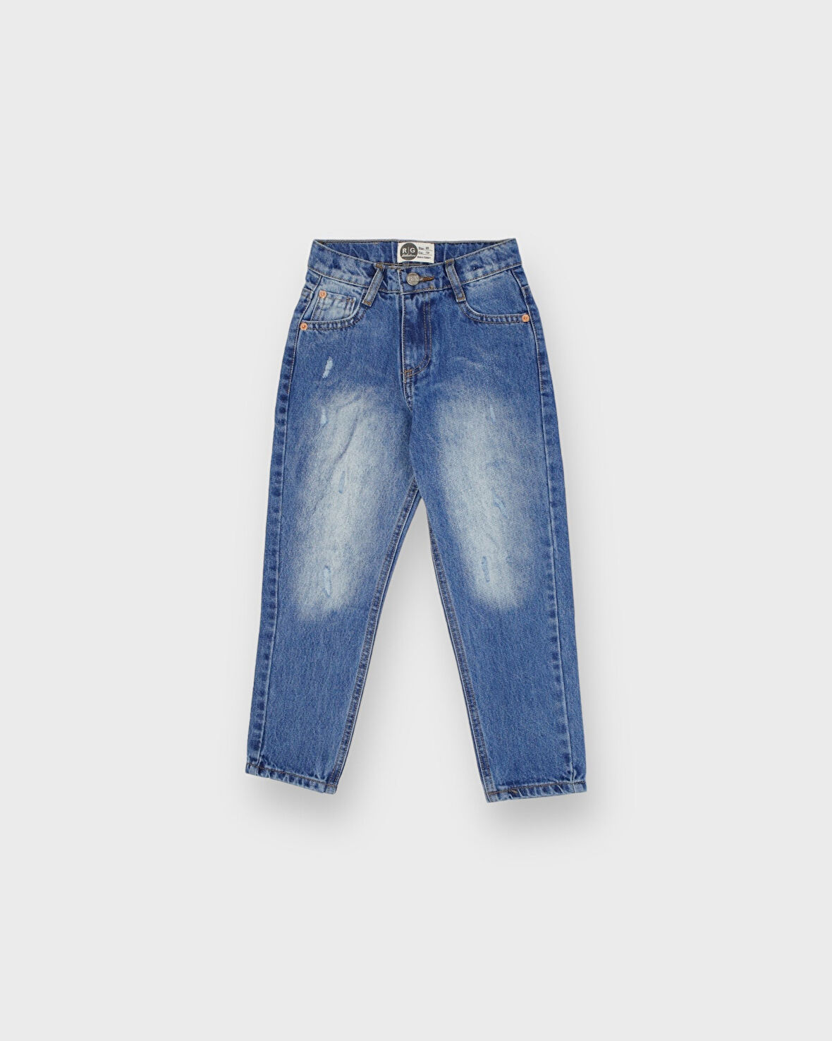 Genç Unisex Mom Jean