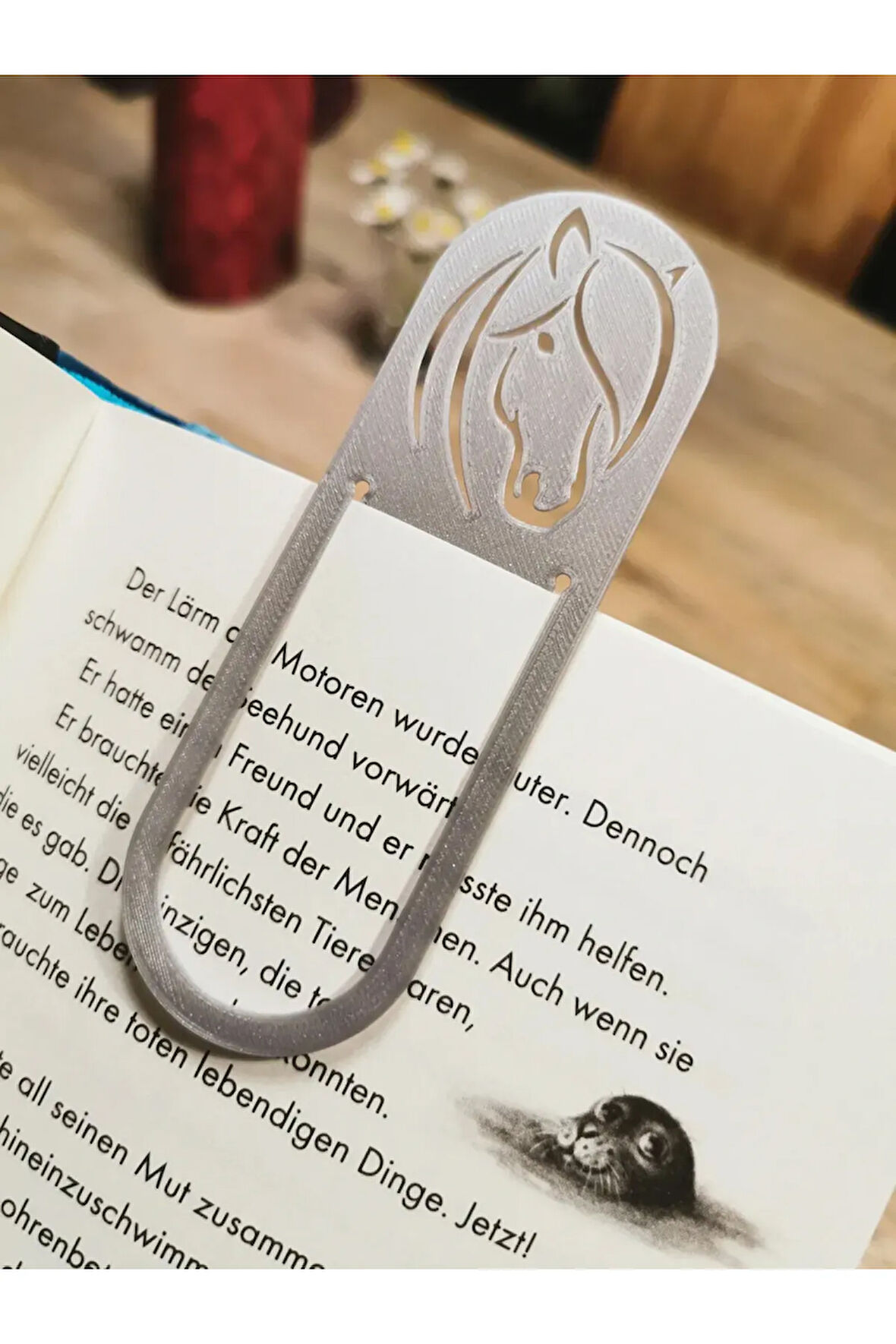 At Şeklinde Kitap Ayracı 5 Adet – Şık Ve Fonksiyonel Tasarım