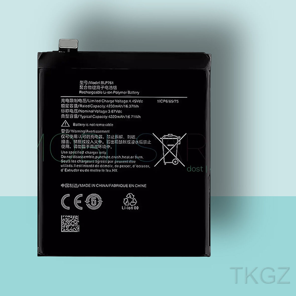 Tkgz - ONEPLUS 8T Batarya Pil Orijinal Sıfır