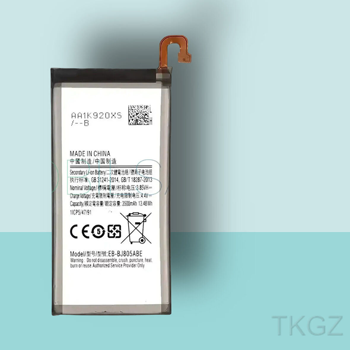 Tkgz - Samsung Galaxy J8 - J810F Batarya Pil Orijinal Sıfır