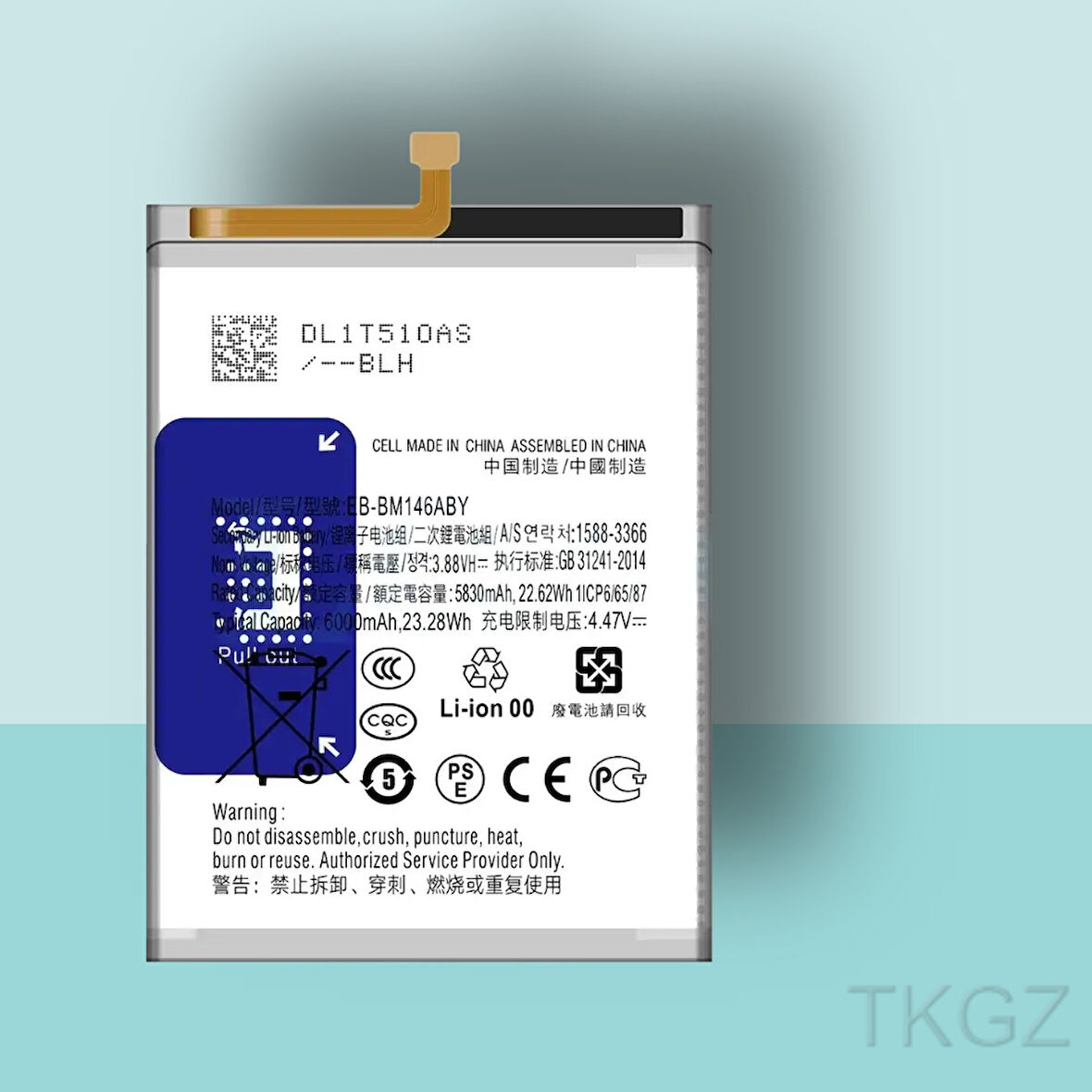 Tkgz - Samsung Galaxy M34 - M346 Batarya Pil Orijinal Sıfır