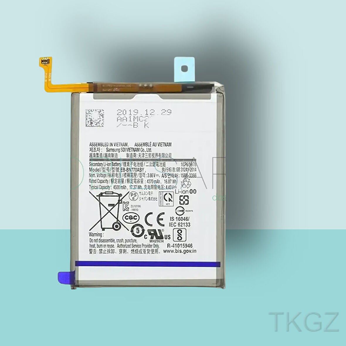 Tkgz - Samsung Galaxy NOTE 10 LİTE Batarya Pil Orijinal Sıfır