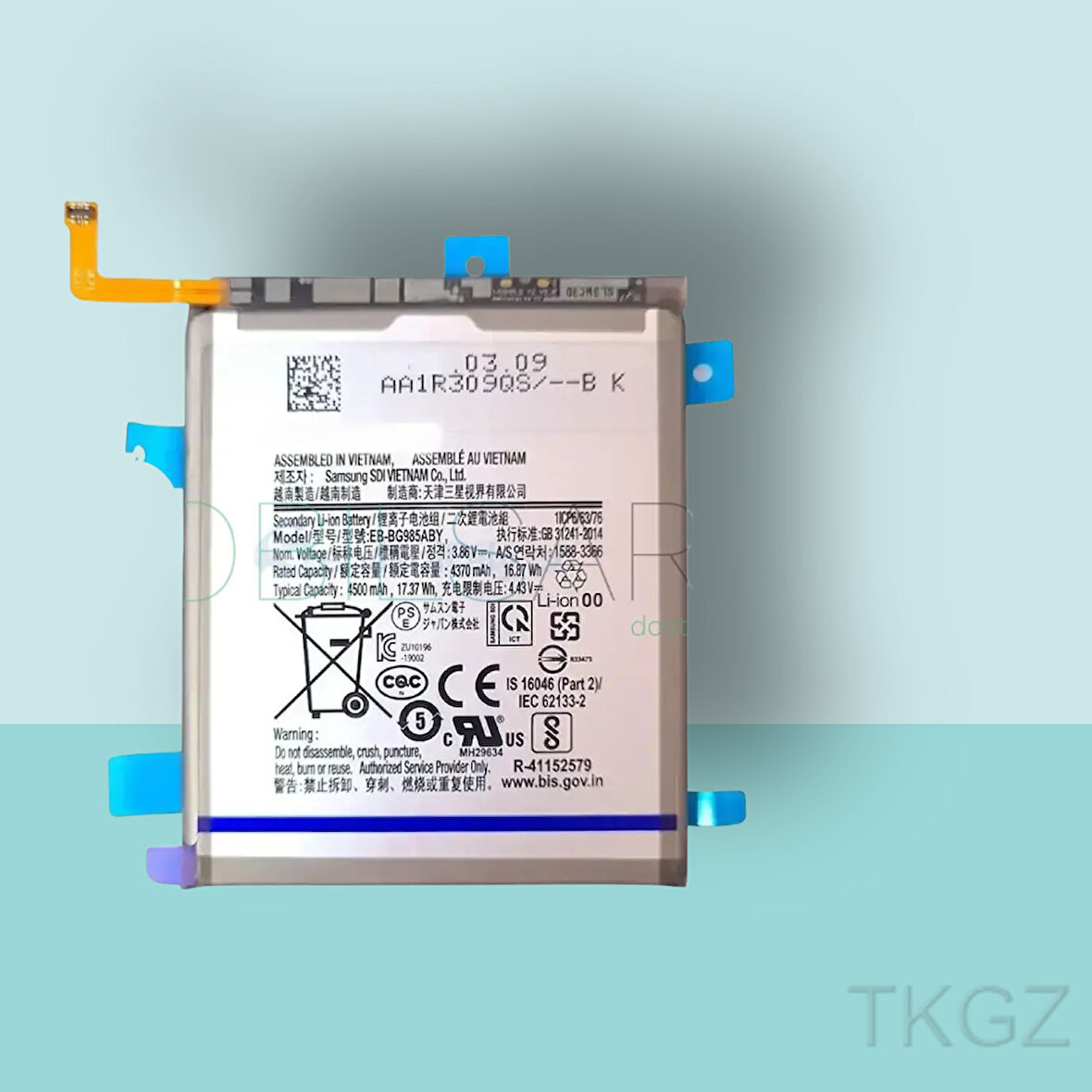 Tkgz - Samsung Galaxy S20 PLUS Batarya Pil Orijinal Sıfır