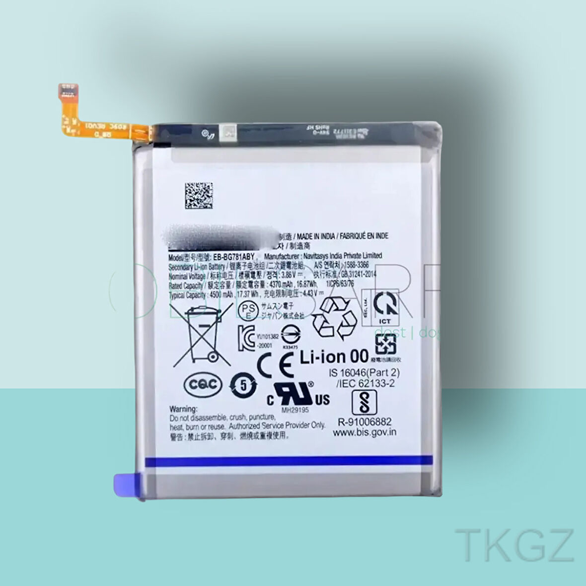 Tkgz - Samsung Galaxy S20 FE Batarya Pil Orijinal Sıfır