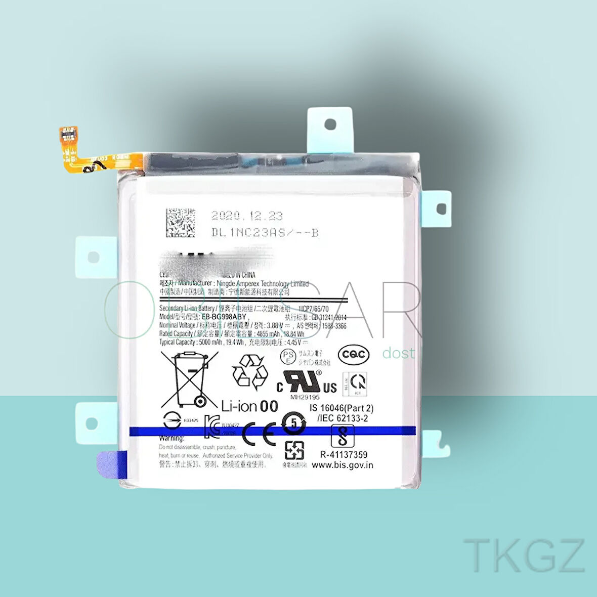 Tkgz - Samsung Galaxy S21 ULTRA Batarya Pil Orijinal Sıfır