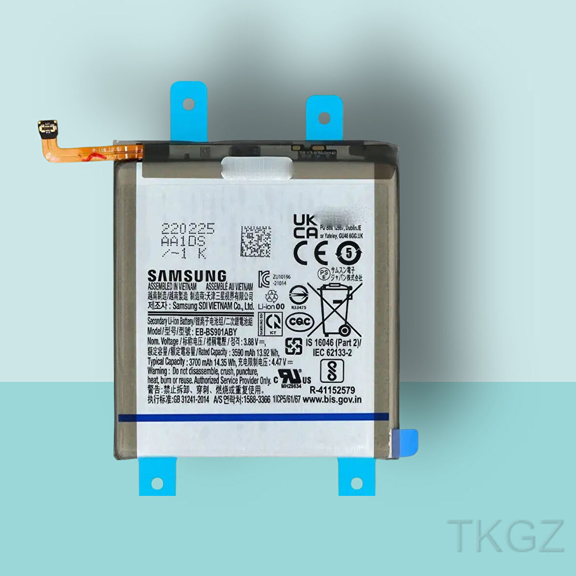 Tkgz - Samsung Galaxy S22 Batarya Pil Orijinal Sıfır