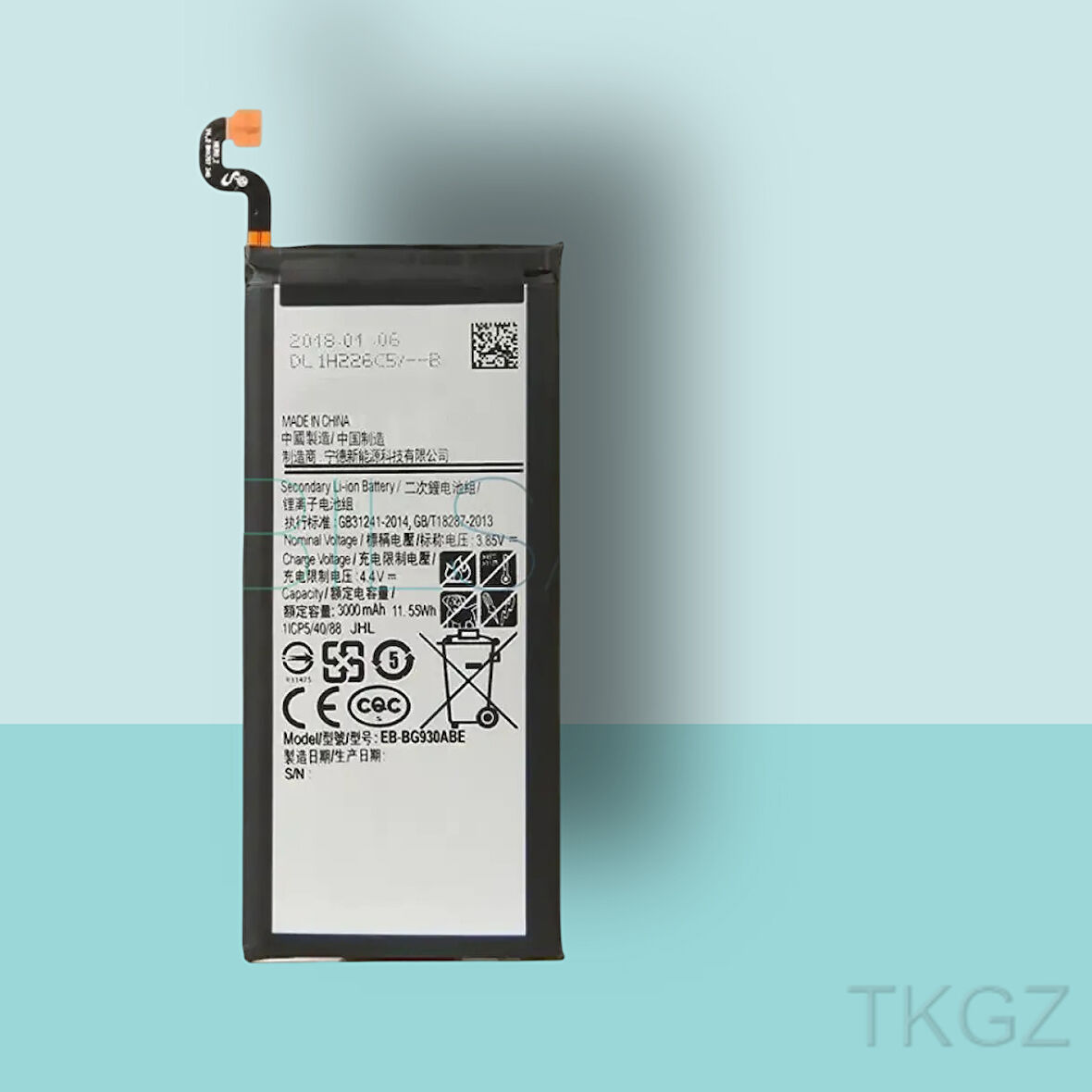 Tkgz - Samsung Galaxy S7 Batarya Pil Orijinal Sıfır