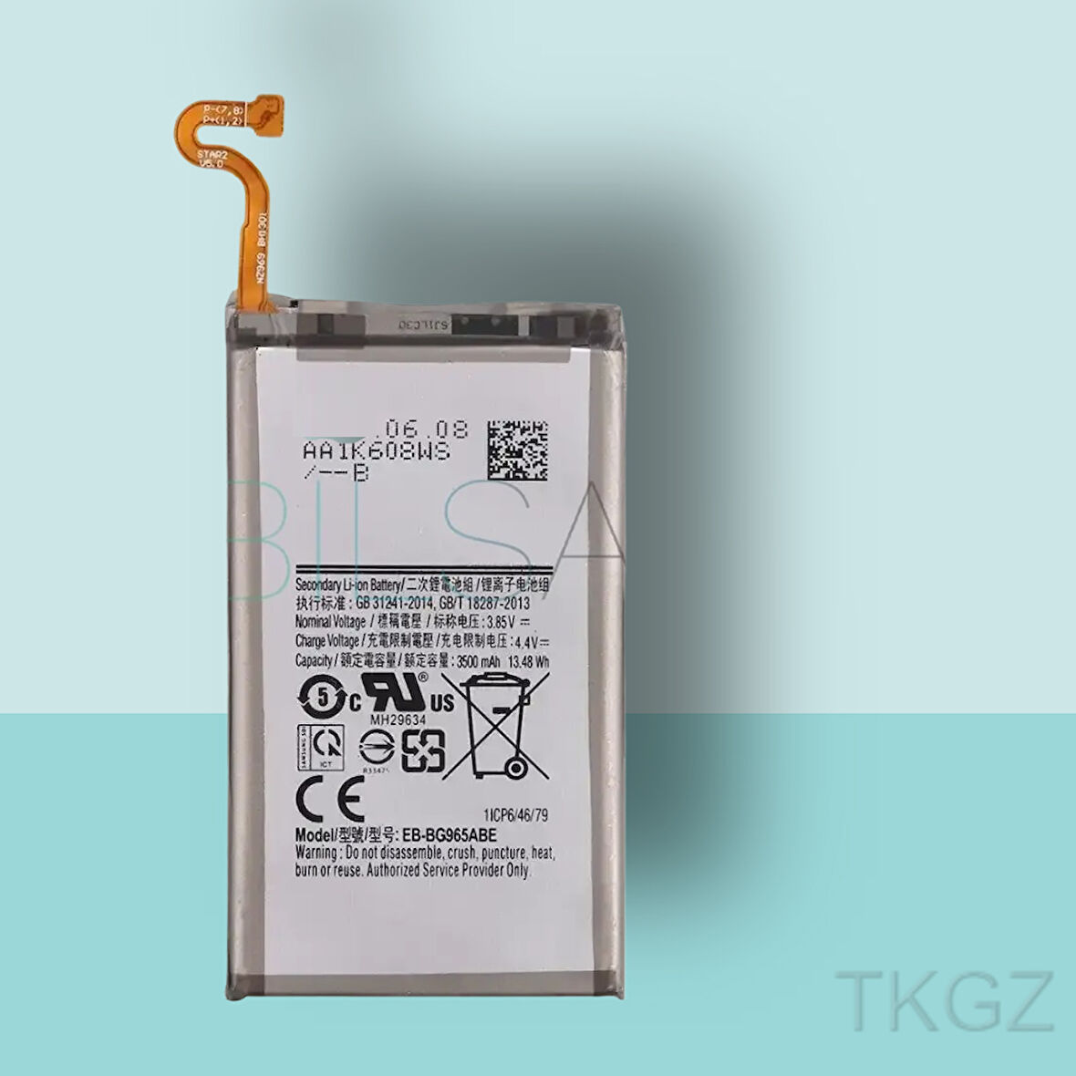 Tkgz - Samsung Galaxy S9 PLUS Batarya Pil Orijinal Sıfır