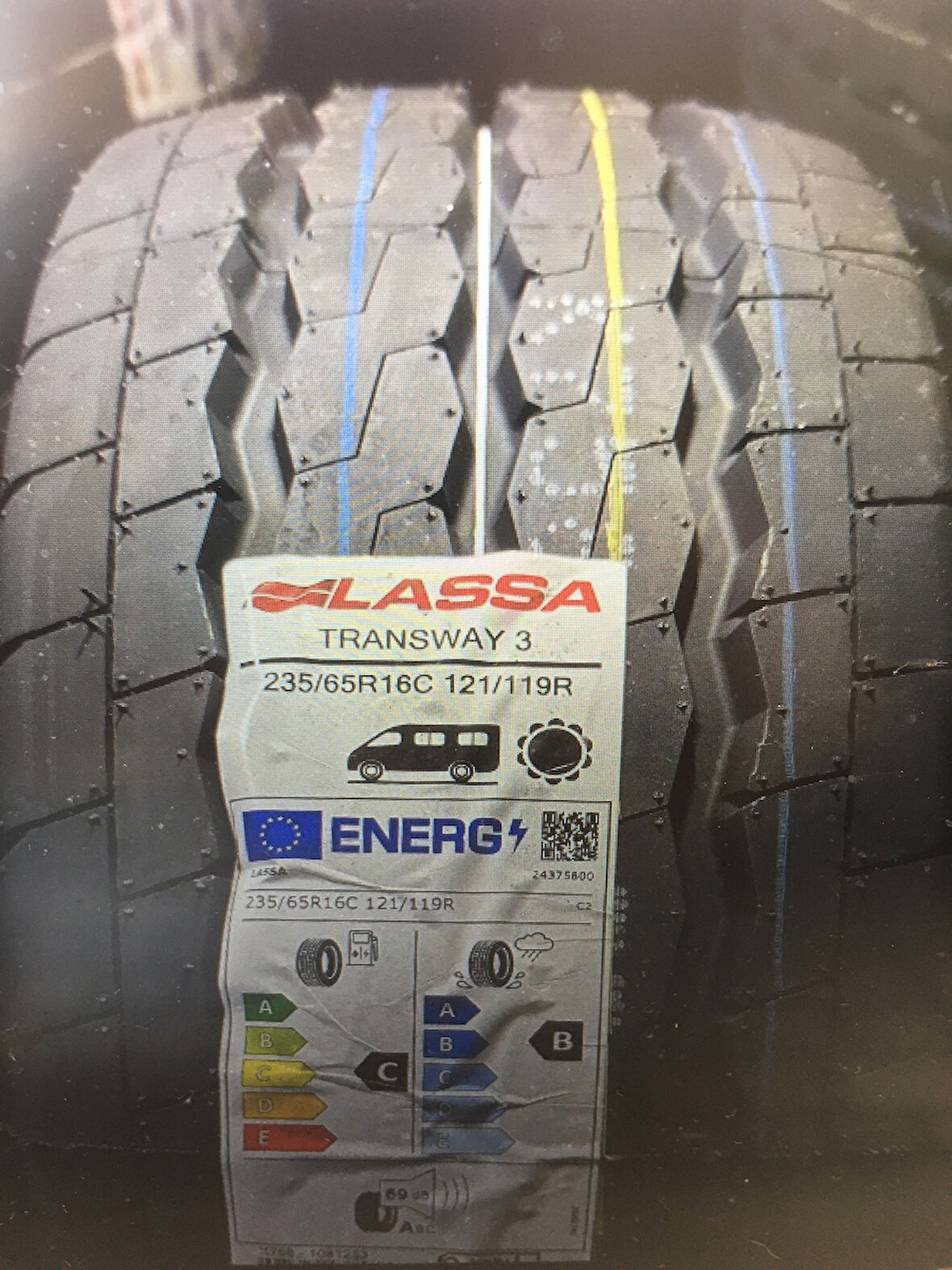 205/75R16C 113/111R 10PR TRANSWAY 3 LASSA
