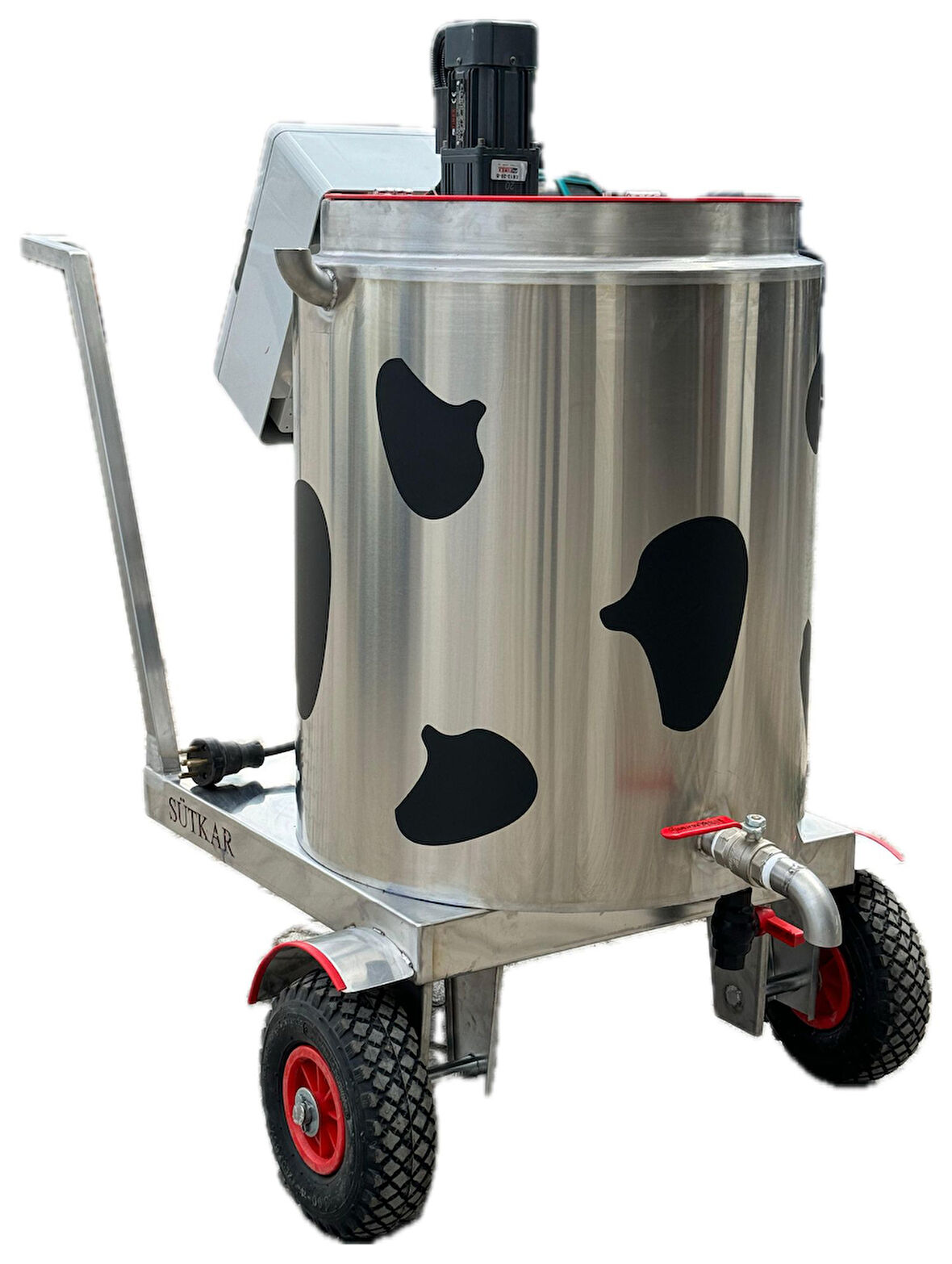 Buzağı mama Hazırlama Makinesi Çift Cidarlı 100 Litre