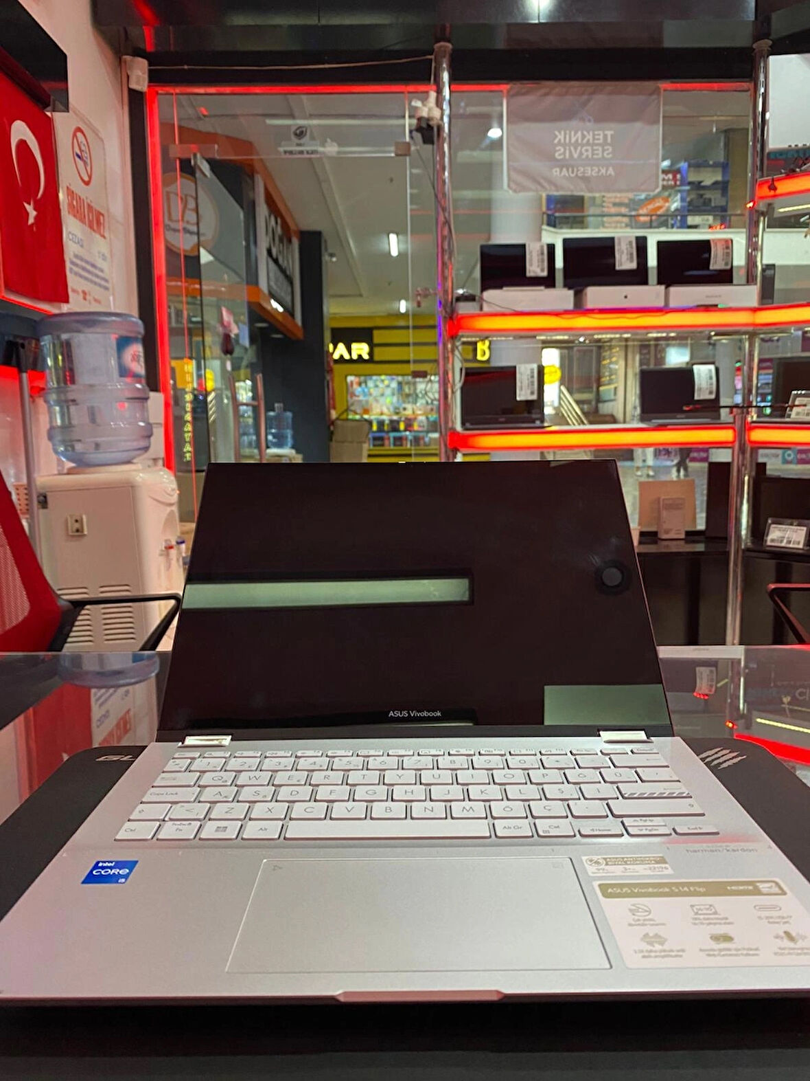 ASUS VİVOBOOK S14 FLİP İ5-1335U 8GB RAM 1TB SSD 14''TP3402VA-LZ187W teşhir