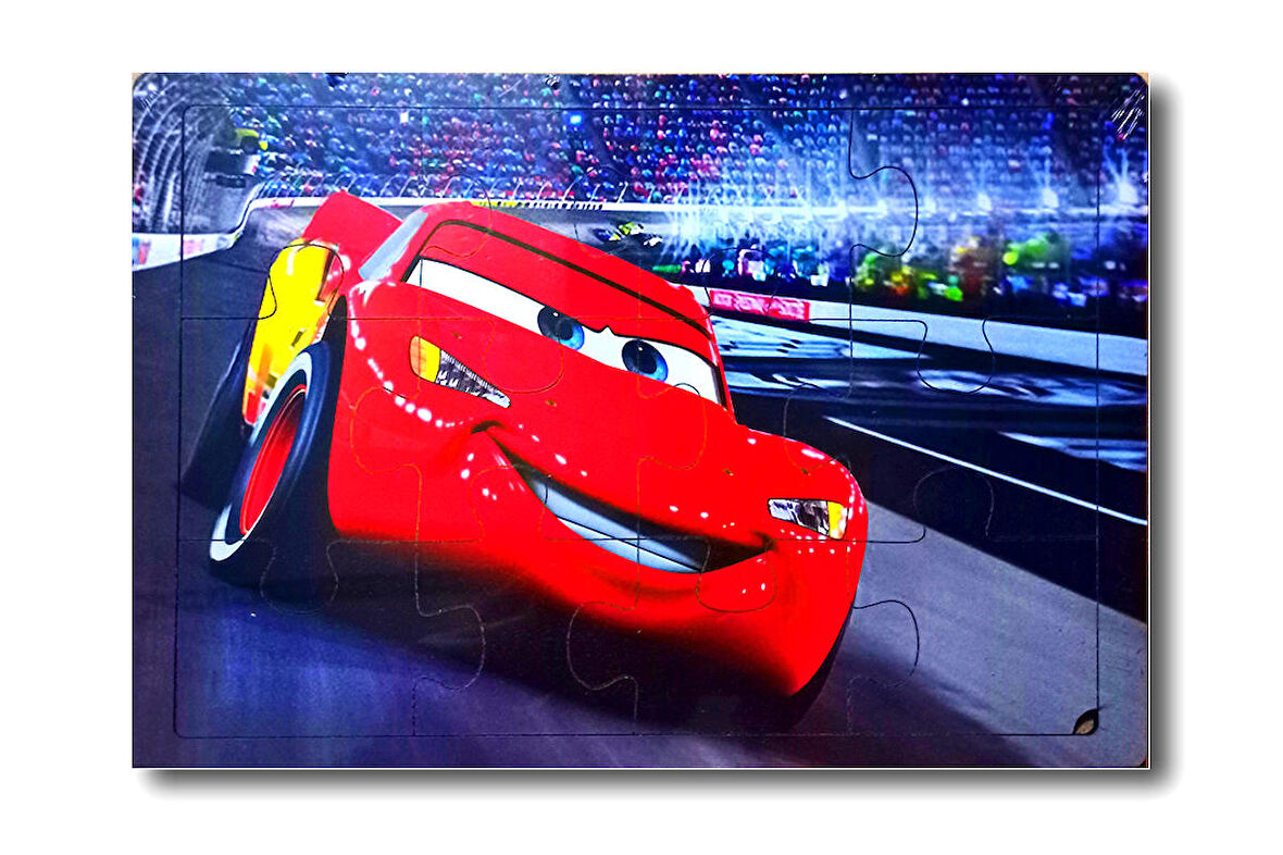 Kesman Kitap Cars 3+ Yaş Büyük Boy Puzzle 12 Parça