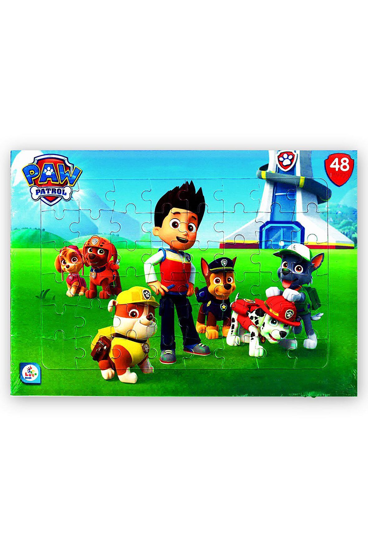 Laço Kids Paw Patrol (Pençe Devriyesi) 48 parça Frame Puzzle/Yapboz