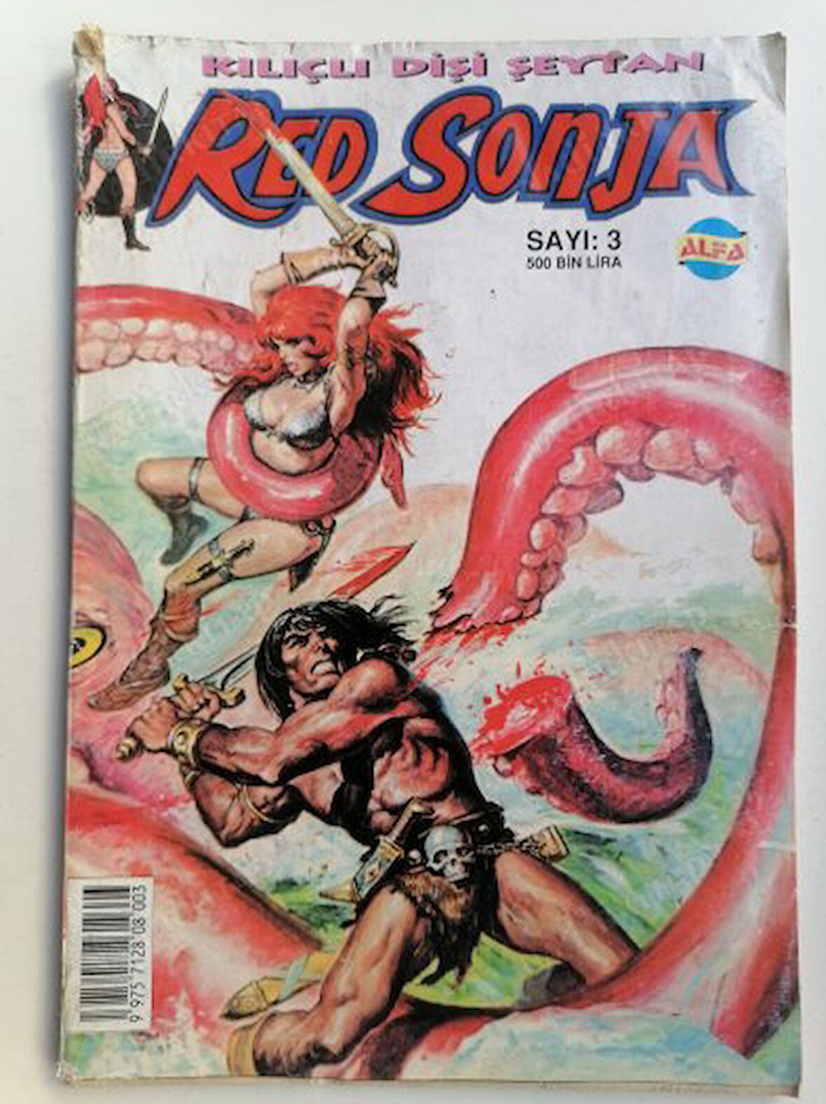 KILIÇLI DİŞİ ŞEYTAN - RED SONJA - SAYI:3