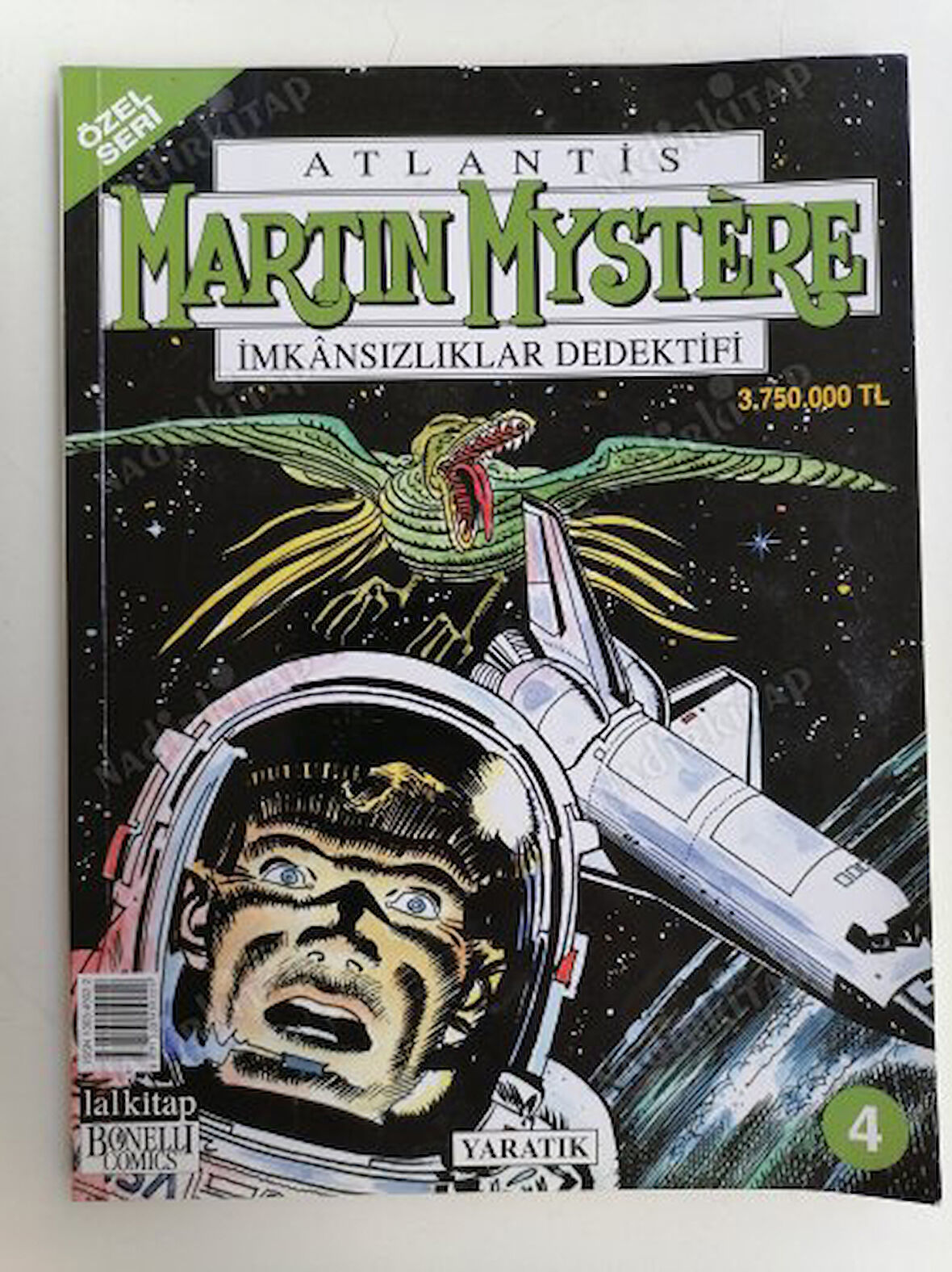 ÖZEL SERİ - ATLANTIS / MARTIN MYSTERE - İMKANSIZLIKLAR DEDEKTİFİ NO:4 - YARATIK