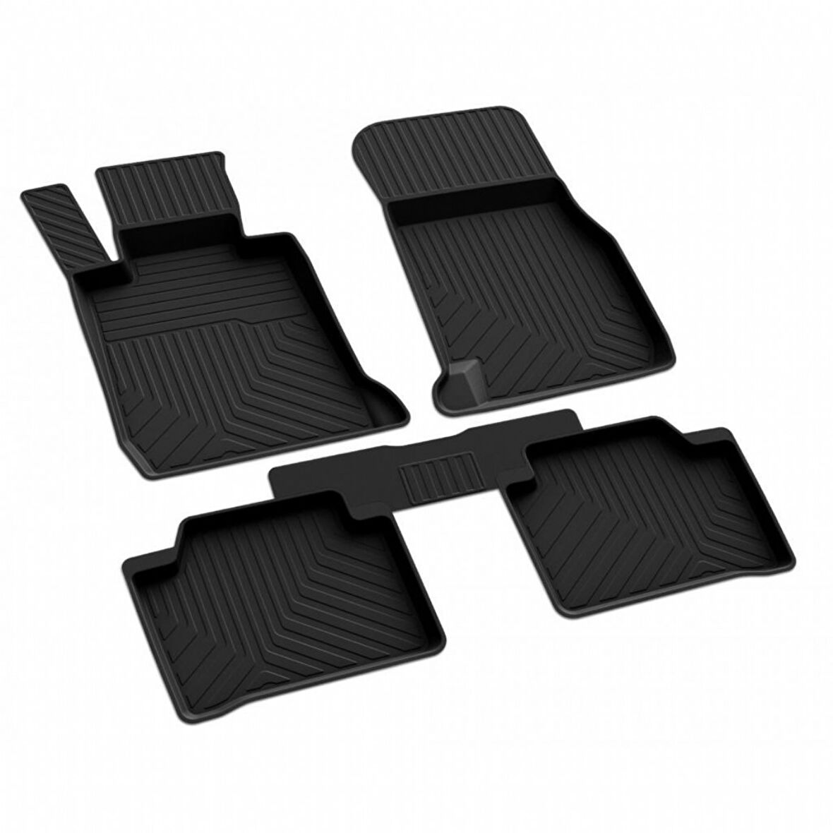 Bmw 3 Serisi F30 Ferrous 4D Havuzlu Kauçuk Paspas 2011 2018