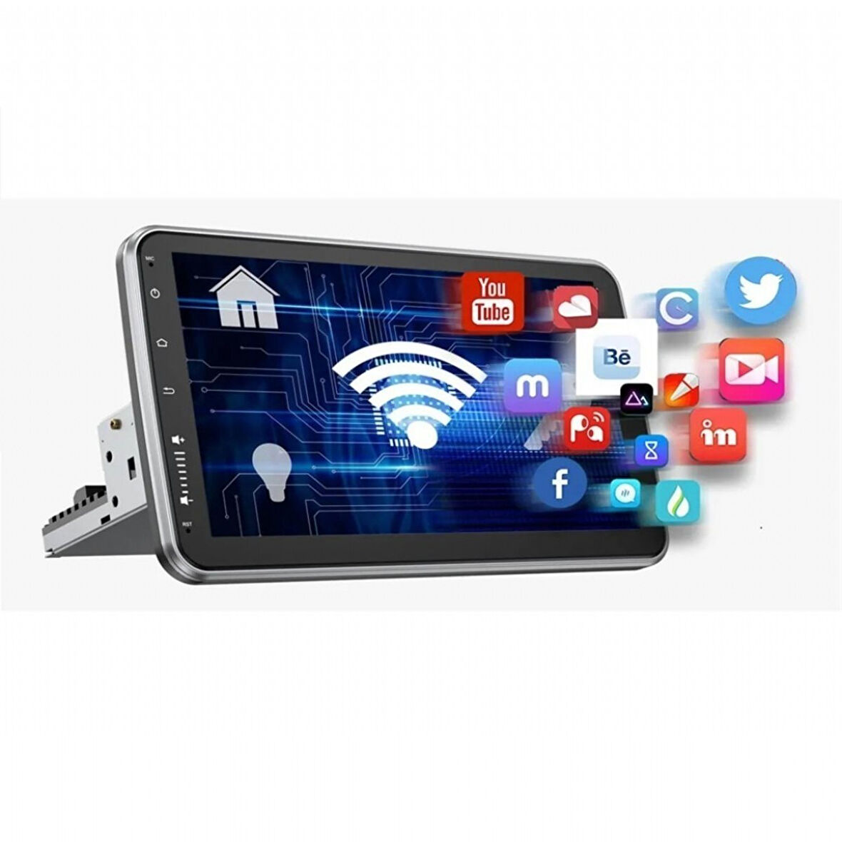 UNİVERSAL 360 DERECE DÖNEN MULTİMEDYA TEYP 10.1İNÇ 2 32