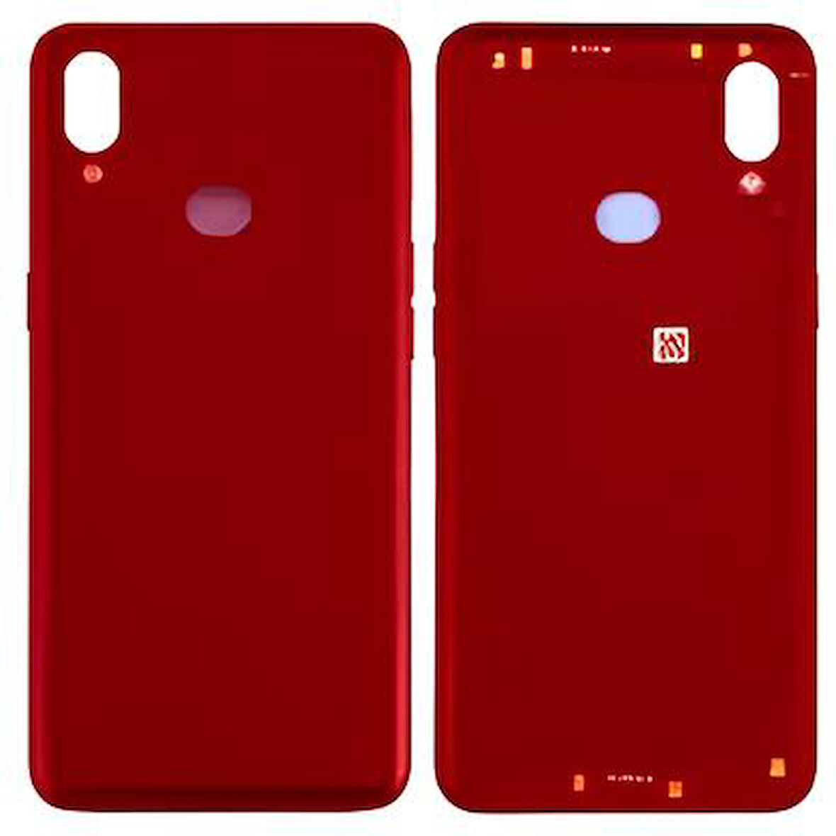 Samsung Galaxy A10S  - SM-A107F FULL Kasa Arka Kapak Takım KIRMIZI