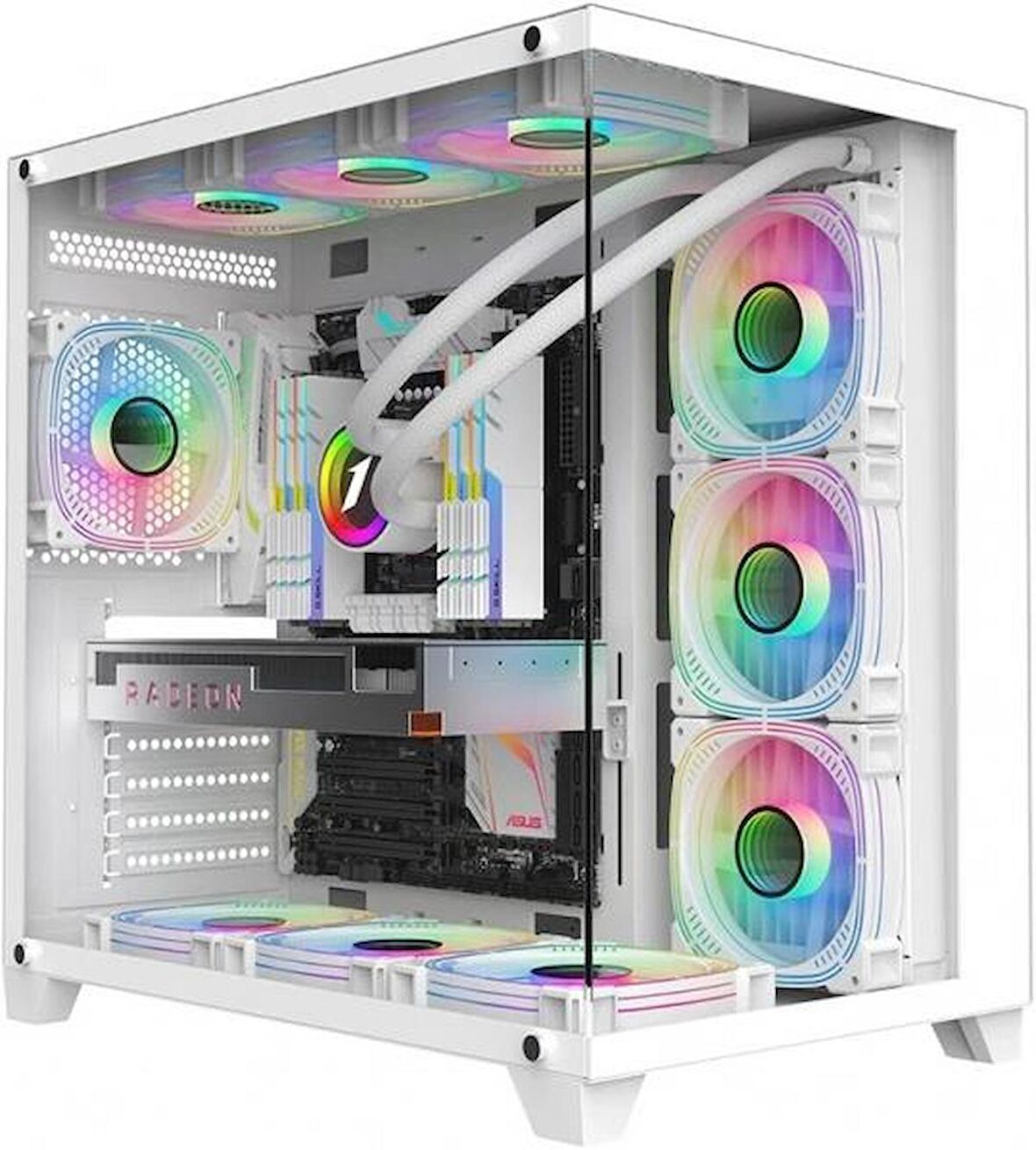 DFS GAMİNG REVENGEW GAREN AMD RYZEN 7 7800X3D RTX 4070 TI SUPER B650M ANAKART 1TB M.2 NVME 32GB DDR5 RAM OYUNCU BİLGİSAYARI