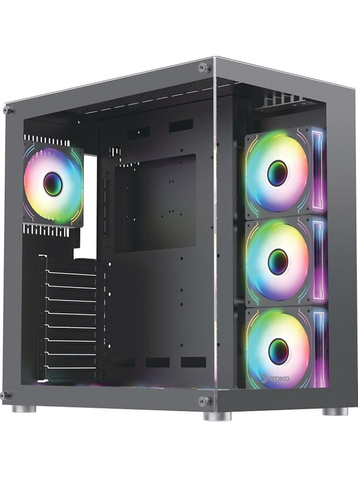 DFS Gaming TITAN XIN INTELI9 14900K-RTX 4080SUPER16GB-B760M-A-1TB M.2 NVME 32GB DDR5 RAM OYUNCU BİLGİSAYARI