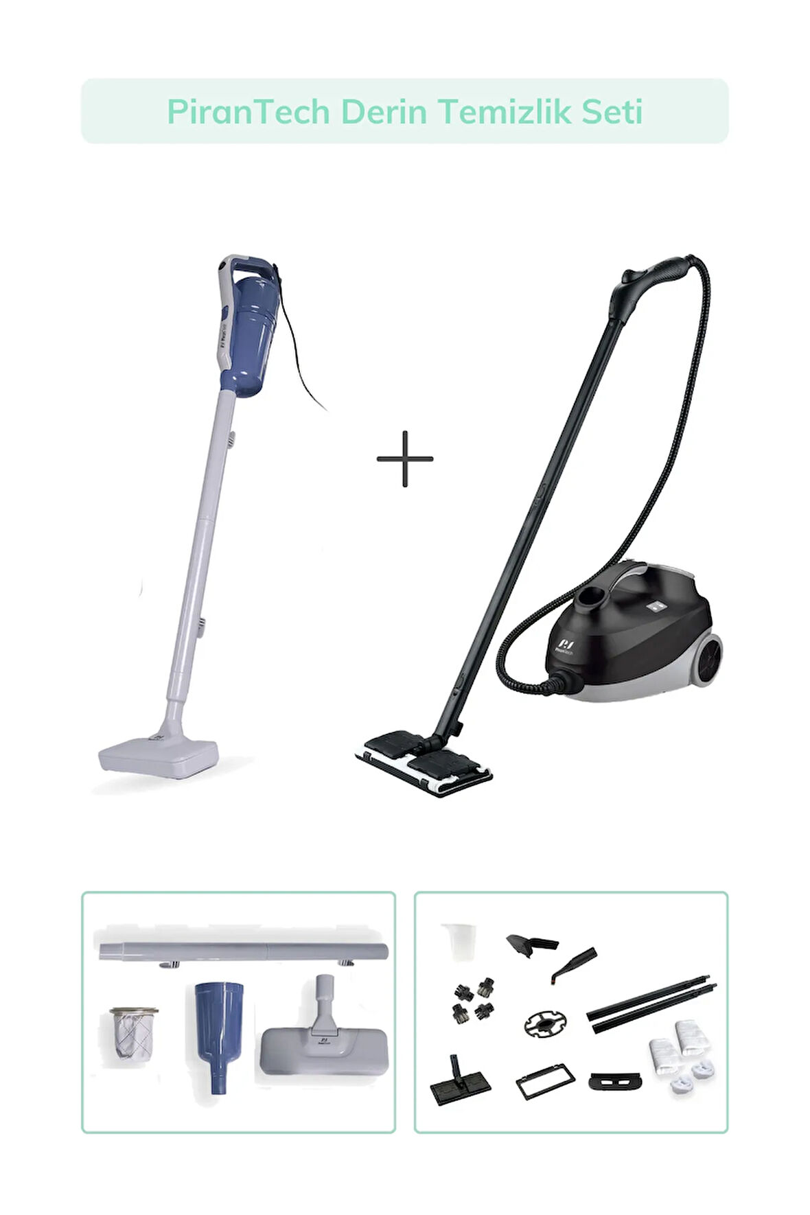 Cb-107C Buharlı Temizlik Makinesi / Ek340 Torbasız Dikey Elektrikli Süpürge