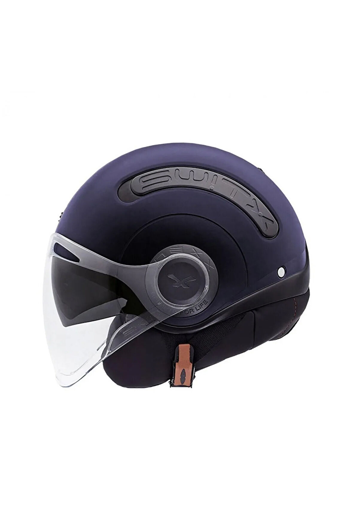 Sx.10 Yarım Kask Mat Mavi Medıum
